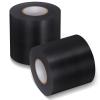 Pangda Wrestling Mat Tape 3 or 4 Inch Heavy Duty 7 Mil PVC Carpet Tape for Wrestling Grappling Exercise Mats Seaming Cover Gym Floor Carpet Seam(3'',Black,2 Rolls) view 1