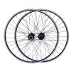DUIBAII 27.5 Inch Mountain Bike Wheelset, Quick Release Front Rear Wheels, High Strength Aluminum Alloy Rim Black Bike Wheel, Carbon Hub MTB Wheels(Black) view 1
