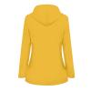 ODEUIAOD Rain Jacket Women Outdoor Rain Coats For Women Zip Up Fall Winter Windbreaker Womens Waterproof Raincoat With Hood view 2