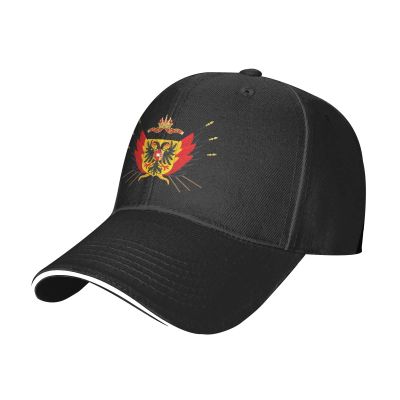 DWWKWJ German Empire Holy Roman Empire Eagle Flag Baseball Cap Man Women'S Trucker Hat Unisex Trucker Hat Adjustable Golf Hats Black