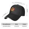 DWWKWJ German Empire Holy Roman Empire Eagle Flag Baseball Cap Man Women'S Trucker Hat Unisex Trucker Hat Adjustable Golf Hats Black view 4