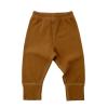 Auro Mesa Baby Unisex Baby 0-48 Months Solid Baby Sweatpants Crawling Flexy Pants Leggings Camel view 1