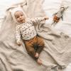 Auro Mesa Baby Unisex Baby 0-48 Months Solid Baby Sweatpants Crawling Flexy Pants Leggings Camel view 2