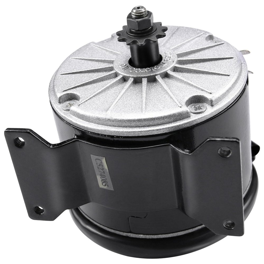 ICONSPORTSS 36V DC 350W Electric Motor with 11 Tooth Sprocket for #25H Chain  for Go Karts, Scooters, E-Bikes, ATVs, Motorized Bicycles, Mopeds, Mini Bikes, Pocket Bikes, and Electric Dirt Bikes