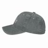in Science We Trust Hat Adjustable Baseball Cap Washed Denim Vintage Dad Trucker Hat Curved Brim Headwear view 2
