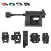 4 in 1 Tactical Helmet Light with IR Red Green White LED Task Lamp, Survival Signal Lights with Mount Accessories for 20mm Picatinny Rail Fast MICH Wendy Helmets MOLLE Belt view 1