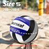 Beurseaf Volleyball, Soft Touch Beach Volleyball, Indoor Outdoor Volleyball for Beach Game Training, Official Size 5 (Blue/Black/White) view 3