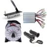 ICONSPORTSS 36V 350W Brush Motor Controller Box for Electric Scooter e Bike Go Kart Drift Trike MY1016 Motor, Controller, Throttle Grips, and Foot Pedal view 1