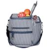27 Cans Insulated Cooler Bag, Large Collapsible Leakproof Grocery Shopping Cooler Bag, Outdoor Travel Cooling Soft Bag for Picnics, Camping, Parties view 1