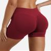 YEOREO SoftHue Women Workout Gym Impact Shorts Hidden Scrunch Butt Lifting 2.5"/3.6"/4.5"/6" Shorts Red M view 4