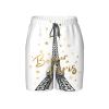 Bonjour Paris Eiffel Tower Teens Beach Shorts Running Workout Sports Shorts Summer Casual Shorts for Boys view 4