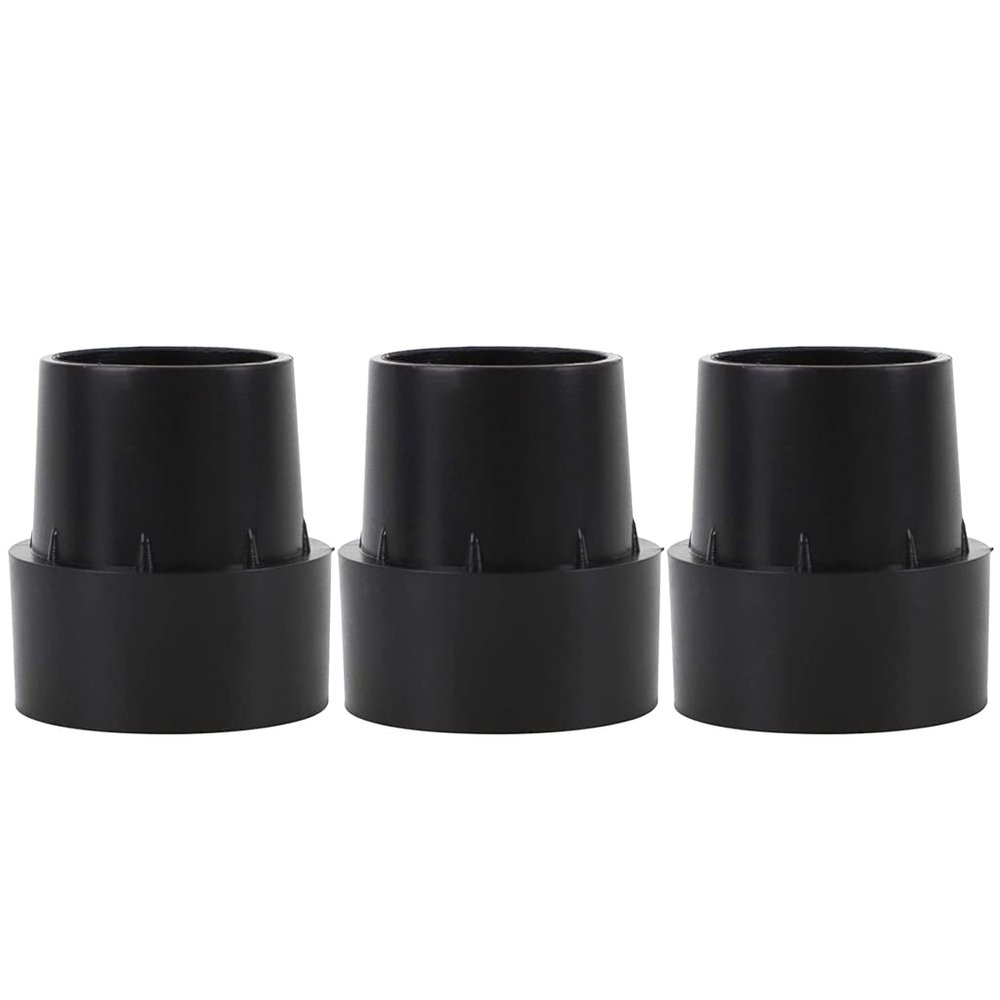 QIXIAMO 3 Pcs Trampoline Leg Tips Rubber -slip Mute Leg Trampoline Feet Cover Replacement for 1 Diameter Leg