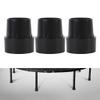 QIXIAMO 3 Pcs Trampoline Leg Tips Rubber -slip Mute Leg Trampoline Feet Cover Replacement for 1 Diameter Leg view 2