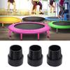 QIXIAMO 3 Pcs Trampoline Leg Tips Rubber -slip Mute Leg Trampoline Feet Cover Replacement for 1 Diameter Leg view 4
