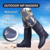 YXLYFDLY Hip Waders Waterproof Camo Waders, Lightweight Mans Fishing Wader Stronger Grip, for Streams Farming Sand(6) view 2