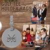 Customizable Golf Tees Holder Organizer for Personalized Names and Patterns Golf Accessory Organizer view 4