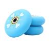 Roller Skate Wheels 62mm 64mm 68mm 70mm 72mm Roller Skates Wheel 83A Soft Elastic Inline Skating Tyre Kids Skate Sneaker Ruedas with Bearing 8 Pcs(62mm Blue) view 1