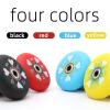 Roller Skate Wheels 62mm 64mm 68mm 70mm 72mm Roller Skates Wheel 83A Soft Elastic Inline Skating Tyre Kids Skate Sneaker Ruedas with Bearing 8 Pcs(62mm Blue) view 2