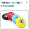 Roller Skate Wheels 62mm 64mm 68mm 70mm 72mm Roller Skates Wheel 83A Soft Elastic Inline Skating Tyre Kids Skate Sneaker Ruedas with Bearing 8 Pcs(62mm Blue) view 4
