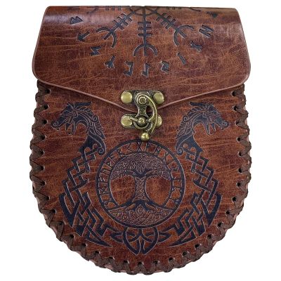 Belt Leather Waist Bag Medieval Leather Belt Fanny Pack Hip Bag Vintage Belt Bag