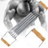Chest Expander, Spring Chest Developer, Handle Muscle Fitness Equipment with Spring Steel, Home Exercise Developer with Long Lasting Elasticity view 3