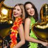 THARAHT Lime Green Chandelle Turkey Feather Boa 2 Yards 40g for DIY Craft Home Dancing Wedding Mardi Gras Party Halloween Costume Decoration Feather Boa view 4