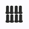 Zcargel Boat Tool Carrier, 4 Pieces/ 8 Pieces Wooden Oars Nylon Oar Sleeve Socket Hardware Long Lasting Nylon Oar Sleeve - Id:1.27Cm, Od:1.6Cm, H:4Cm - Nylon Paddle Locking Socket view 2
