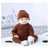 Auro Mesa Baby Boys Girls 3pcs Sweater Set Knitted Clothes Longsleeve Sweater Outfit Hat + Swetarer + High Waist Pants view 2