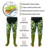YXLYFDLY Hip Waders Green Camo Hip Boots, Durability Mens Hip Waders Not Easily Deformed, for Wading Sand Mining Pond(5.5) view 4