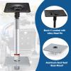 CLLOMAGY Boat Seat Pedestal Base Mount Kit Package with Lock in 3/4" Boat Seat Pin Post & 7" x 7" Marine Base Pedestal Plate & Mount for Marine Pontoon Fishing Bass view 4