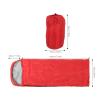 PerGar Envelope Sleeping Bag, Adult Outdoor Envelope Sleeping Bag, All Season Sleeping Bag with Hood, Waterproof Sleeping Bag for Camping, for Camping Hiking Backpacking (Red) view 2