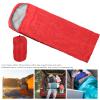 PerGar Envelope Sleeping Bag, Adult Outdoor Envelope Sleeping Bag, All Season Sleeping Bag with Hood, Waterproof Sleeping Bag for Camping, for Camping Hiking Backpacking (Red) view 4