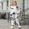 Arshiner Girl's 2 Piece outfits Clothing Set Long Sleeve Pullover Hooded Sweatshirt Sweatsuits and Sweat pants Tracksuits view 2