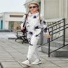 Arshiner Girl's 2 Piece outfits Clothing Set Long Sleeve Pullover Hooded Sweatshirt Sweatsuits and Sweat pants Tracksuits view 4
