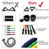 PGNEX Fitness Stretch Pull-Up Resistance Band Workout Set Exercise Yoga Rubber Pull Door Rope Gym Strength Training view 4