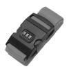 PATIKIL Luggage Straps, Suitcase Straps Adjustable Luggage Belts Strap with Combination Lock for Luggage Suitcases Travel, Gray view 1