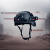Tactical Airsoft Helmet with Detachable Goggles and Full Face Mask: Military Grade Gear for Paintball and Airsoft 655 view 3
