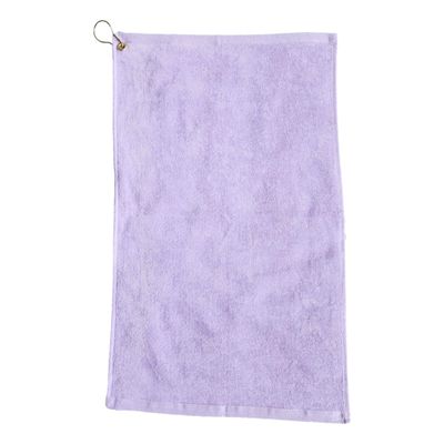 101 BEACH Cotton Bowling Towel with Clip (Lavender)
