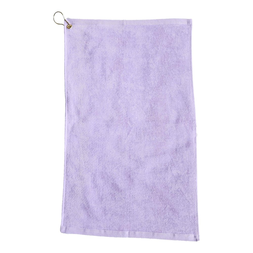 101 BEACH Cotton Bowling Towel with Clip (Lavender)