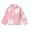 Amazon Essentials Toddler Girls' Sherpa Fleece Full-Zip Jacket, Fleece Lined, Pink Clouds, 4T