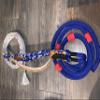 The Patriot Rope Mini - Blue Pro 9x7 LH 3/4 x 3/4 Mini Bull Rope- EPT bull Ropes Bull Riding - 12' Rope view 3