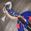 The Patriot Rope Mini - Blue Pro 9x7 LH 3/4 x 3/4 Mini Bull Rope- EPT bull Ropes Bull Riding - 12' Rope view 4