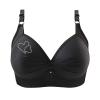 Bras for Women No Underwire Adjustable Push Up Bras Full Coverage Support Bralette Plus Size Everyday Bra Black view 1
