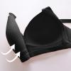 Bras for Women No Underwire Adjustable Push Up Bras Full Coverage Support Bralette Plus Size Everyday Bra Black view 2