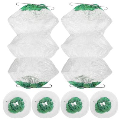 SUPVOX 6-Pack Accordion Shape Lantern Mantles Mesh Covers 5.71X2.87X2.87 Inch Outdoor Camping Lantern Accessories for Gas Lamps