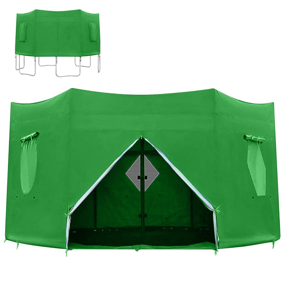 NineFit Basics Trampoline Tent, Trampoline Tent, Protect from Wind and Sun Round Trampoline Shade Top, Anti-UV Trampolines Sunshade Accessories for Outdoor Backyard Playground(Tent Only), 6FT