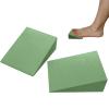 Yoga Block Wedge - Fitness Slant Board, Foam Support | Supportive Foot Wrist Exercise Supporting Device, Pelvic sacrall Calf Stretcher for Leg Calf Ankle Stretching Lower Leg Strength view 1