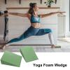 Yoga Block Wedge - Fitness Slant Board, Foam Support | Supportive Foot Wrist Exercise Supporting Device, Pelvic sacrall Calf Stretcher for Leg Calf Ankle Stretching Lower Leg Strength view 3
