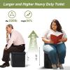 Camping Toilet Kit with Pop Up Privacy Tent, X Large Portable Folding Toilet Potty for Adults, Outdoor Camp Shower Tents,Changing Room with Carry Bag (Green) view 3