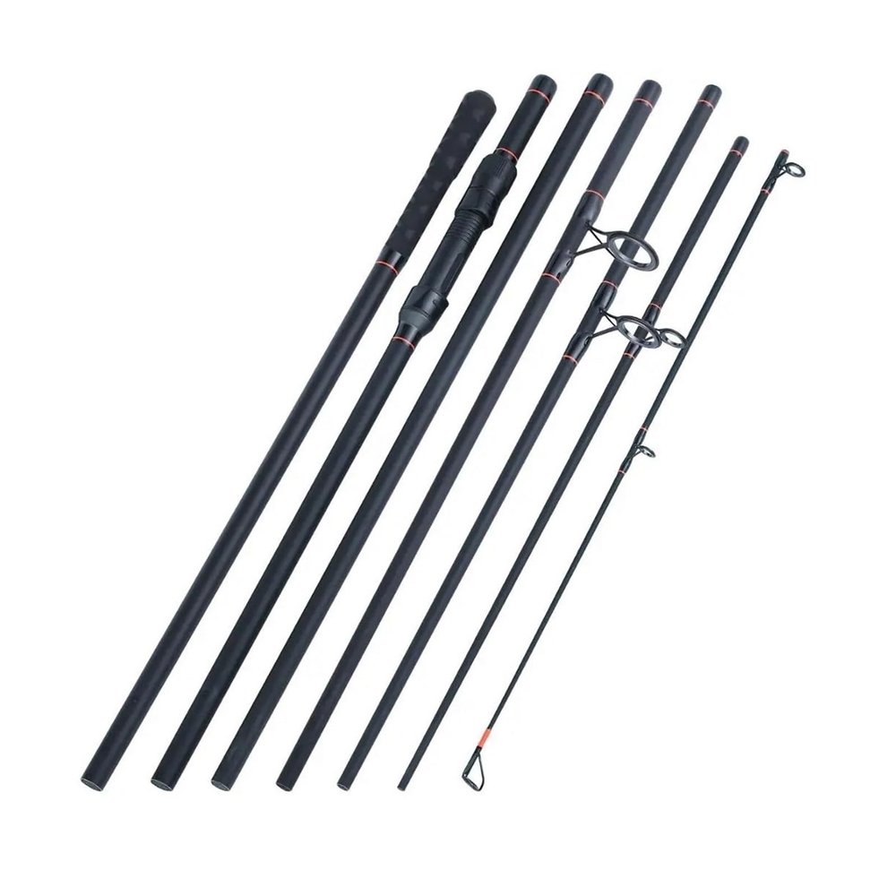 GLigeT Fishing Poles 6/7 Sections Carp Fishing Rod Protable Carbon Fiber Fishing Rod Travel Fishing Pole Carp Fishing Tackle Caa De Pescar(3.6M)